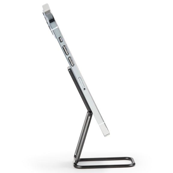 cmzwt CPS-028 Adjustable Folding Magnetic Mobile Phone Desktop Holder Bracket(Silver)