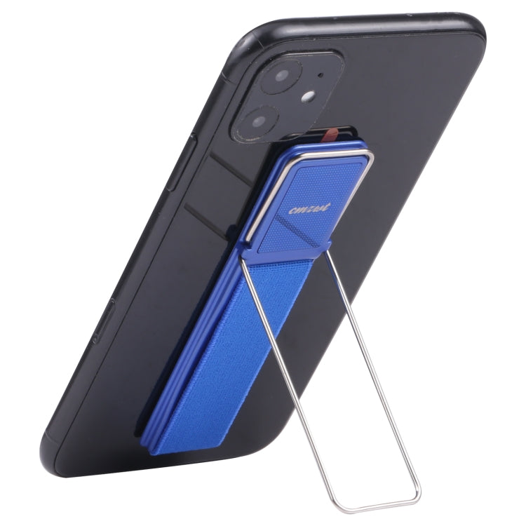 cmzwt CPS-030 Adjustable Folding Magnetic Mobile Phone Holder Bracket with Grip (Blue) - Hand-Sticking Bracket by PMC TechLife | Online Shopping South Africa | PMC TechLife