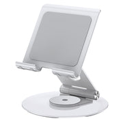 L04 Height / Angle Adjustable Full Metal Folding Laptop Holder For Laptops Below 17.3 inch (Silver)