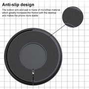 2 in 1 Silicone Desktop Wireless Charger Telescopic Stand For iPhone / Watch Wireless Charger (Beige White)