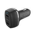 ACC-580 Dual Ports PD 60W Fast Charging Car Charger(Black) - Car Charger by PMC TechLife | Online Shopping South Africa | PMC TechLife