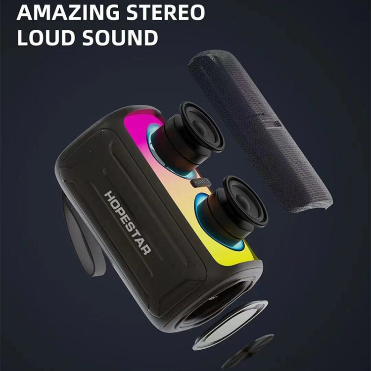 HOPESTAR Party 110 Mini Colorful Lights Wireless Bluetooth Speaker (Blue) - free shipping - PMC TechLife - Order now!