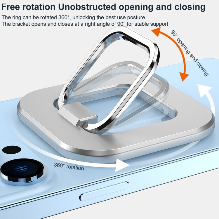 Magsafe Magnetic Mobile Phone Ring Holder (Silver)