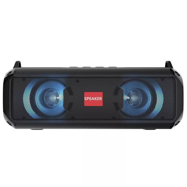 EBS-045 Wireless Stereo RGB Mini Portable Outdoor Music Subwoofer Stereo Speaker with Light (Black) - Desktop Speaker by PMC TechLife | Online Shopping South Africa | PMC TechLife