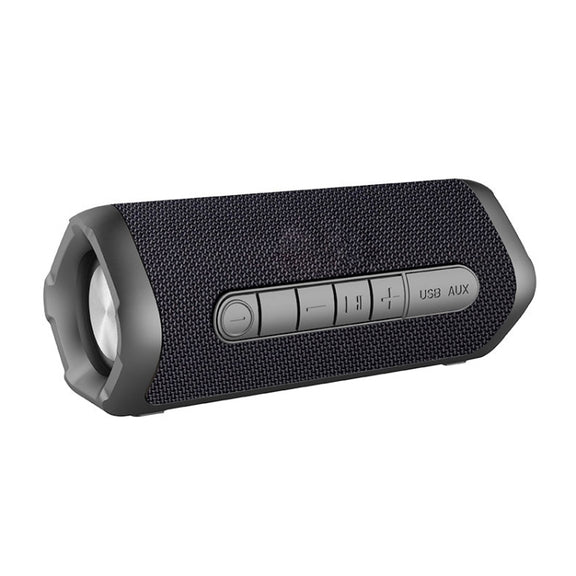 EBS-605 Outdoor Portable Fabric Water-resistant Wireless Bluetooth Subwoofer Speaker(Black)