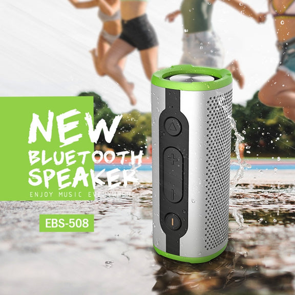 EBS-508 Portable Water-resistant Outdoor Subwoofer Wireless Bluetooth Speaker (Green)