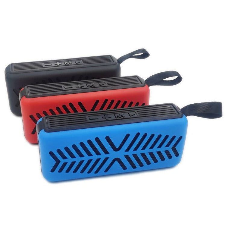 EBS-039 Portable Retro Card Single Speaker Mini Wireless Bluetooth Speaker (Red)