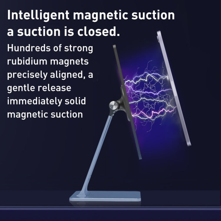 For iPad 12.9 inch R-JUST HZ36 360-degree Rotating Aluminum Alloy Magnetic Tablet Stand (Tarnish) - free shipping - PMC TechLife - Order now!