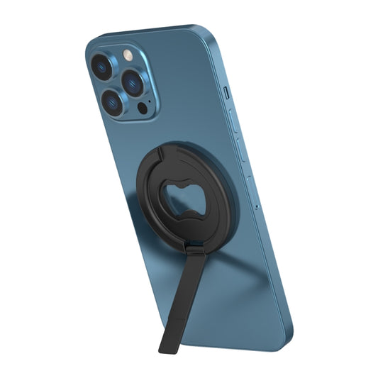 R-JUST SJ20-1 Aluminum Alloy Magnetic Bottle Opener Cellphone Holder Without No Trace Sticker (Black) - free shipping - PMC Jewellery - Order now!