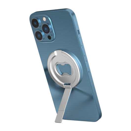 R-JUST SJ20-1 Aluminum Alloy Magnetic Bottle Opener Cellphone Holder Without No Trace Sticker (Silver) - free shipping - PMC Jewellery - Order now!