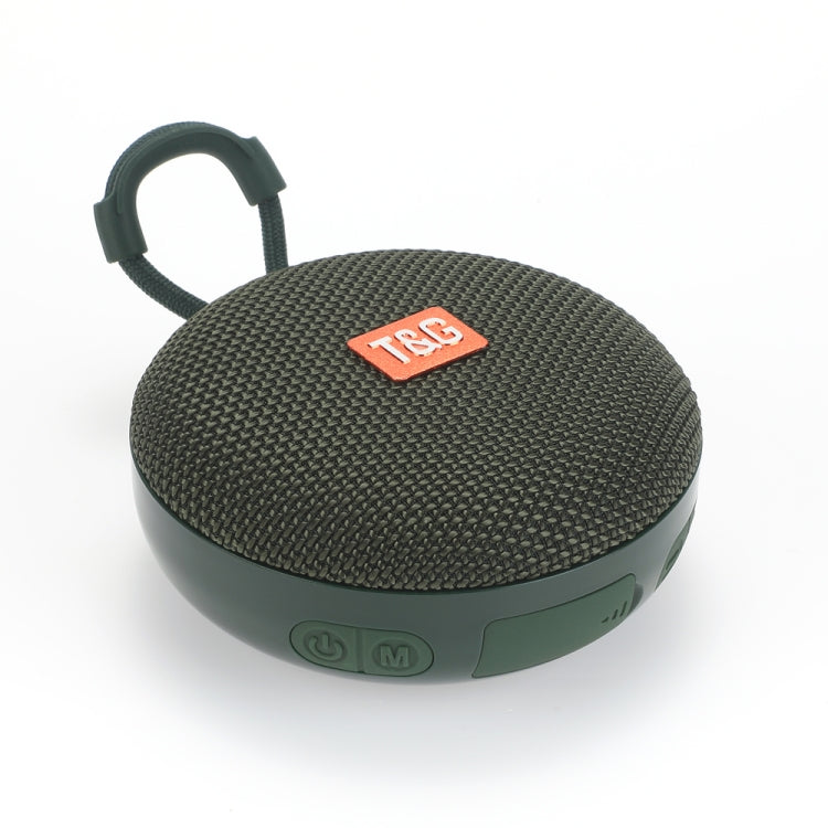 T&G TG352 Outdoor Portable Riding Wireless Bluetooth Speaker TWS Stereo Subwoofer, Support Handsfree Call / FM / TF(Army Green) - Mini Speaker by T&G | Online Shopping South Africa | PMC TechLife | Buy Now Pay Later Mobicred