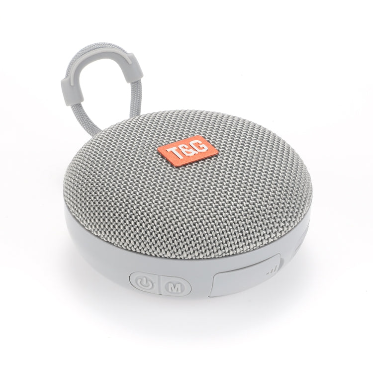 T&G TG352 Outdoor Portable Riding Wireless Bluetooth Speaker TWS Stereo Subwoofer, Support Handsfree Call / FM / TF(Grey) - Mini Speaker by T&G | Online Shopping South Africa | PMC TechLife | Buy Now Pay Later Mobicred