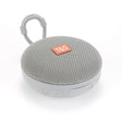 T&G TG352 Outdoor Portable Riding Wireless Bluetooth Speaker TWS Stereo Subwoofer, Support Handsfree Call / FM / TF(Grey) - Mini Speaker by T&G | Online Shopping South Africa | PMC TechLife | Buy Now Pay Later Mobicred