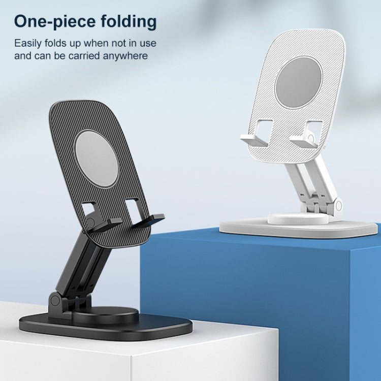 FD5 B028 Foldable Rotating Desktop Phone Tablet Holder (Green)