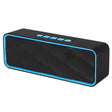 SC211 Pro Outdoor Multi-function Card Wireless Bluetooth Speaker Standard Edition (Blue) - Desktop Speaker by PMC TechLife | Online Shopping South Africa | PMC TechLife