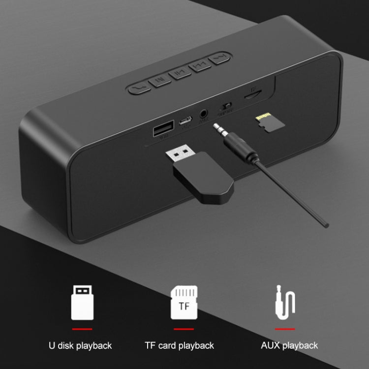 SC211 Pro Outdoor Multi-function Card Wireless Bluetooth Speaker Upgraded Version(Blue) - Desktop Speaker by PMC TechLife | Online Shopping South Africa | PMC TechLife