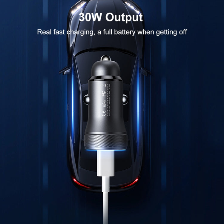 REMAX RCC335 Seaya Series 2 in 1 Car 30W PD Fast Charger - free shipping - PMC TechLife - Order now!