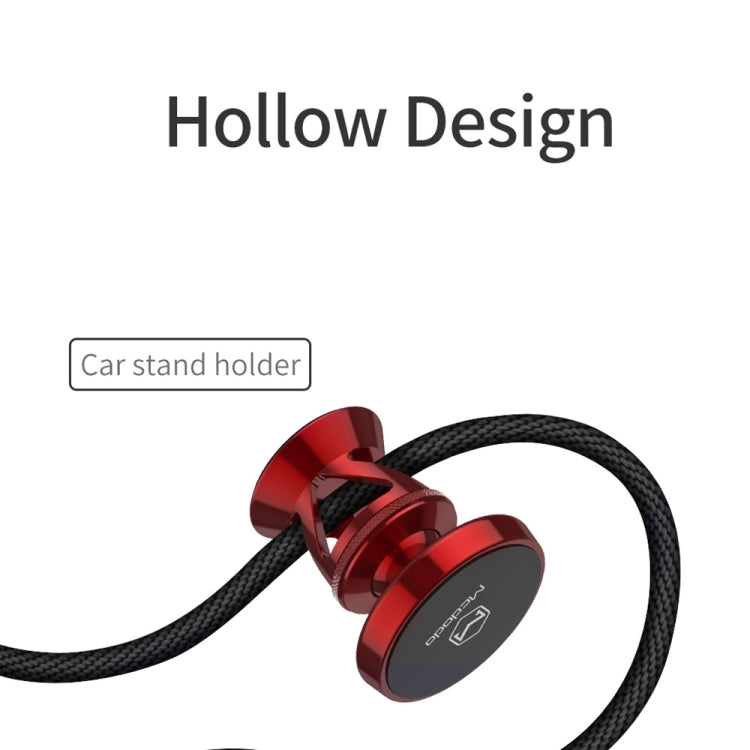 Mcdodo CM-2571 Yao Series Car Air Outlet Vent Mount Phone Holder Stand, For iPhone, Samsung, Huawei, Lenovo, Xiaomi, Sony, HTC(Red) - Universal Car Holders by Mcdodo | Online Shopping South Africa | PMC Jewellery | Buy Now Pay Later Mobicred