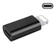 ENKAY Hat-Prince HC-6 Mini ABS USB-C / Type-C 3.1 to 8 Pin Port Connector Adapter(Black) - Converter & Adapter by ENKAY | Online Shopping South Africa | PMC TechLife | Buy Now Pay Later Mobicred