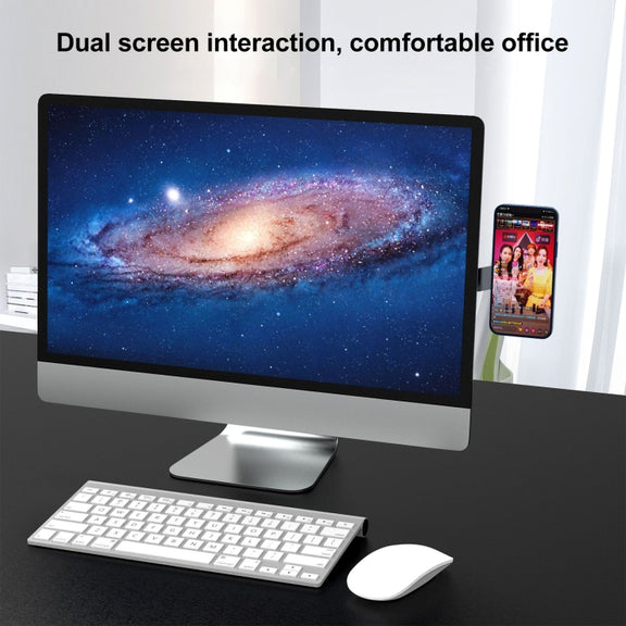 T617 Multi-function Laptop Folding Magnetic Expanded Metal Bracket (Grey)