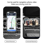WK WP-U205 15W Vanguard Series Transcendent Wireless Charging Car Holder (Silver)