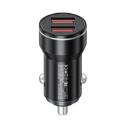 WK WP-C43 Staroad Series 15W Dual USB Car Charger (Black)