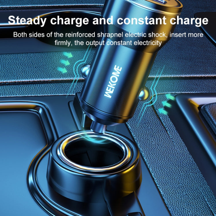 WK WP-C43 Staroad Series 15W Dual USB Car Charger(Coffee) - free shipping - PMC TechLife - Order now!