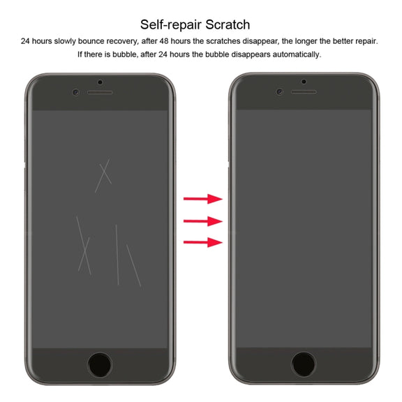 ENKAY Hat-Prince 0.1mm 3D Full Screen Protector Explosion-proof Hydrogel Film for iPhone SE 2020 / 8 / 7, TPU+TPE+PET Material