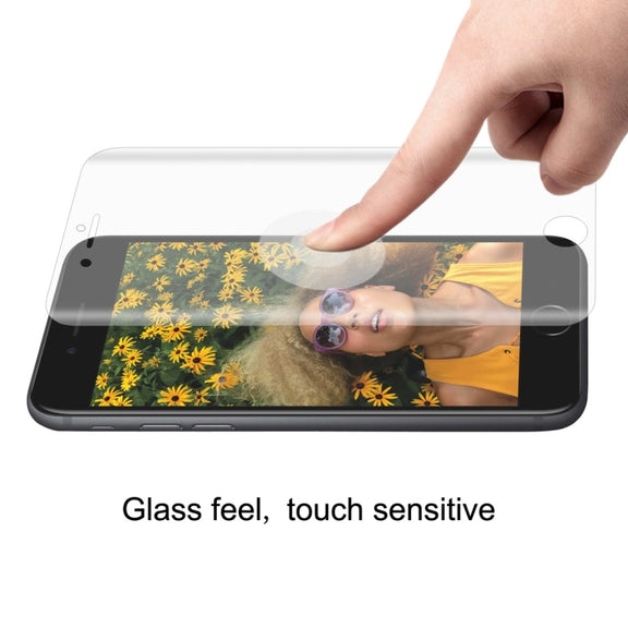 ENKAY Hat-Prince 0.1mm 3D Full Screen Protector Explosion-proof Hydrogel Film for iPhone SE 2020 / 8 / 7, TPU+TPE+PET Material
