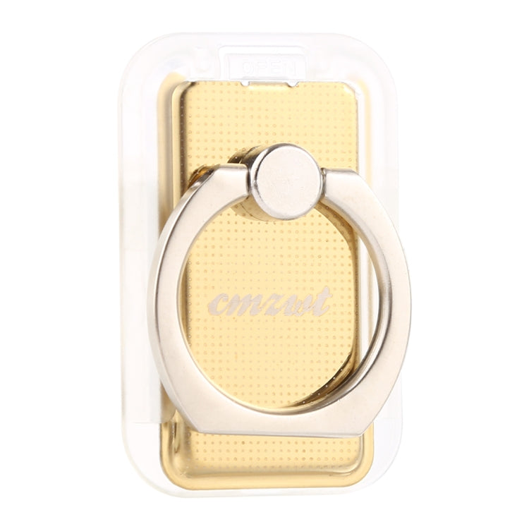 CPS-013 360 Degrees Rotate Freely Removable Magnetic Ring Stand Phone Holder, Support Wireless Charging(Gold) - Ring Holder by PMC TechLife | Online Shopping South Africa | PMC TechLife