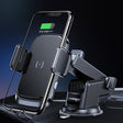 X7 Car Wireless Charging Mobile Phone Gravity Bracket Holder Suction Cup Bracket (Black) - Wireless Charger Holders by PMC TechLife | Online Shopping South Africa | PMC TechLife