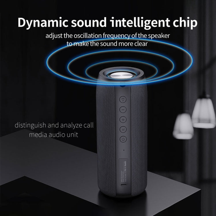 ZEALOT S51 Portable Stereo Bluetooth Speaker with Built-in Mic, Support Hands-Free Call & TF Card & AUX(Blue) - Desktop Speaker by ZEALOT | Online Shopping South Africa | PMC TechLife | Buy Now Pay Later Mobicred