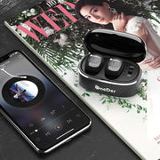 Oneder W11 True TWS Wireless Bluetooth Earphones Earbuds Stereo Headset(Black)