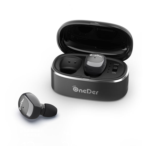 Oneder W11 True TWS Wireless Bluetooth Earphones Earbuds Stereo Headset(White)