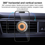 wlons Air Outlet Transparent Magnetic Wireless Charging Car Holder