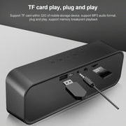 EBS-308 Outdoor Portable Mini Wireless Bluetooth Subwoofer Speaker(Black)