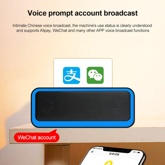 EBS-308 Outdoor Portable Mini Wireless Bluetooth Subwoofer Speaker(Blue)