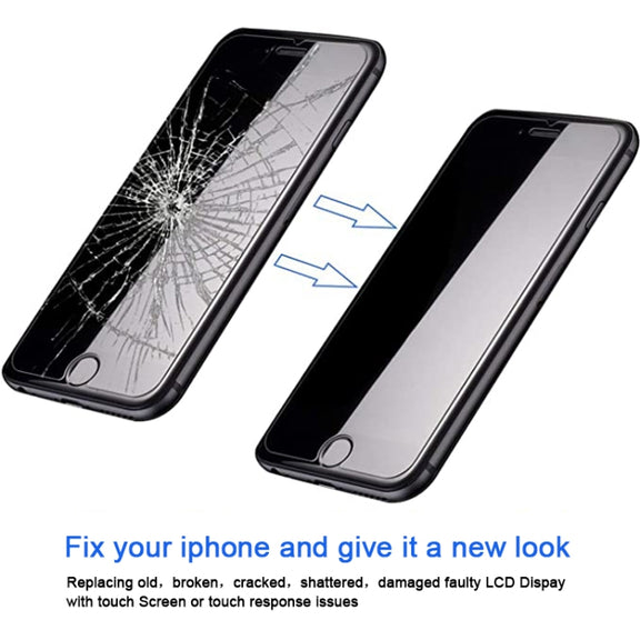 TFT LCD Screen for iPhone 7 Plus with Digitizer Full Assembly include Front Camera (Black)