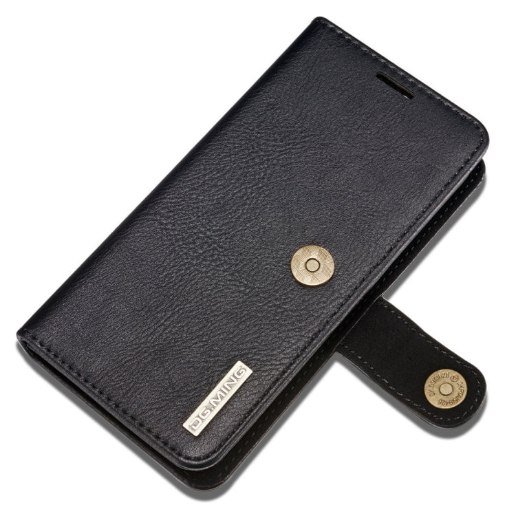 DG.MING For iPhone SE 2020 & 8 & 7  Crazy Horse Texture Horizontal Flip Detachable Magnetic Protective Case with Holder & Card Slots & Wallet(Black) - More iPhone Cases by DG.MING | Online Shopping South Africa | PMC Jewellery | Buy Now Pay Later Mobicred