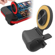 A9 Direct Mobile Clip Games Joystick Artifact Hand Travel Button Sucker with Ring Holder for iPhone, Android Phone, Tablet(Gold) - Handle Shooter by PMC TechLife | Online Shopping South Africa | PMC TechLife
