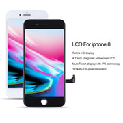 Original LCD Screen for iPhone 8 with Digitizer Full Assembly(Black)