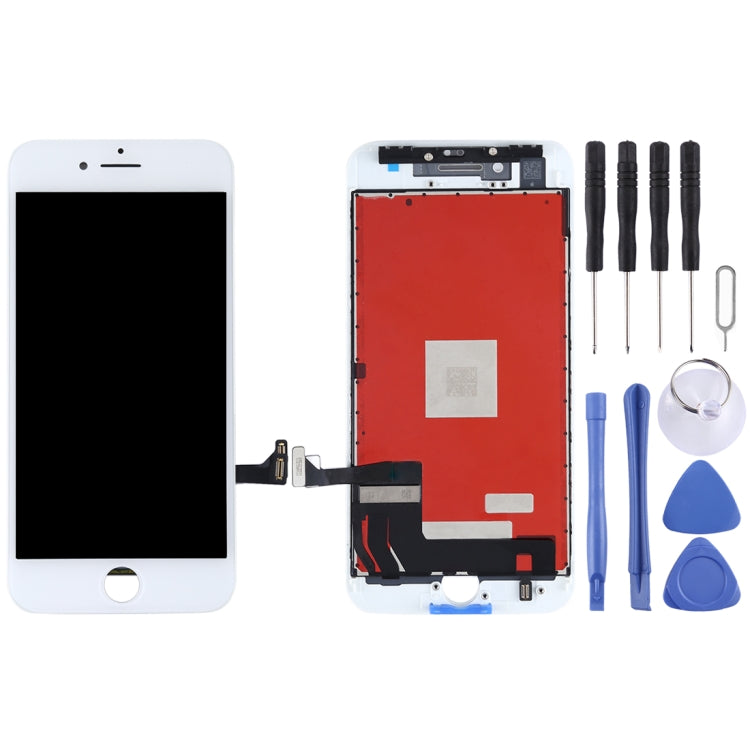 Original LCD Screen for iPhone 8 with Digitizer Full Assembly(White) - free shipping - PMC TechLife - Order now!