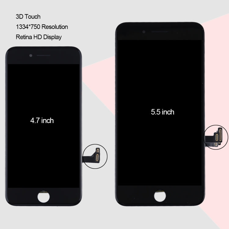 Original LCD Screen for iPhone 8 with Digitizer Full Assembly(White)