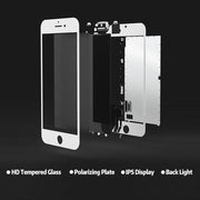 Original LCD Screen for iPhone 8 with Digitizer Full Assembly(White)