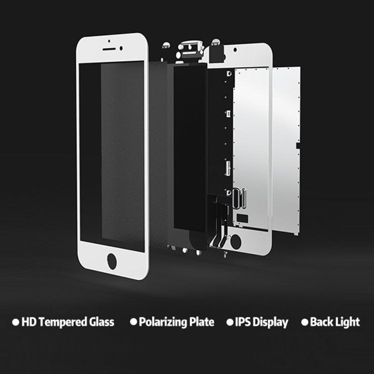 Original LCD Screen for iPhone 8 with Digitizer Full Assembly(White)