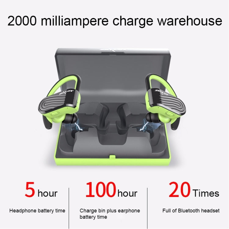 ZEALOT H10 TWS Ture Wireless Stereo Double Earphones Dust-proof Sweat-proof Bluetooth Earphone with Charging Box - free shipping - PMC TechLife - Order now!