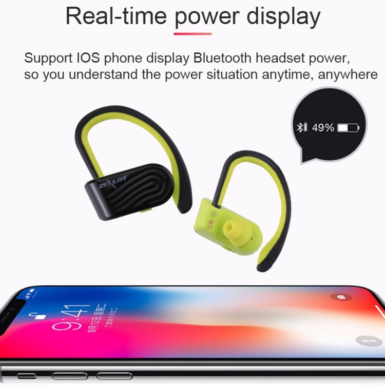 ZEALOT H10 TWS Ture Wireless Stereo Double Earphones Dust-proof Sweat-proof Bluetooth Earphone with Charging Box - Bluetooth Earphone by ZEALOT | Online Shopping South Africa | PMC TechLife | Buy Now Pay Later Mobicred