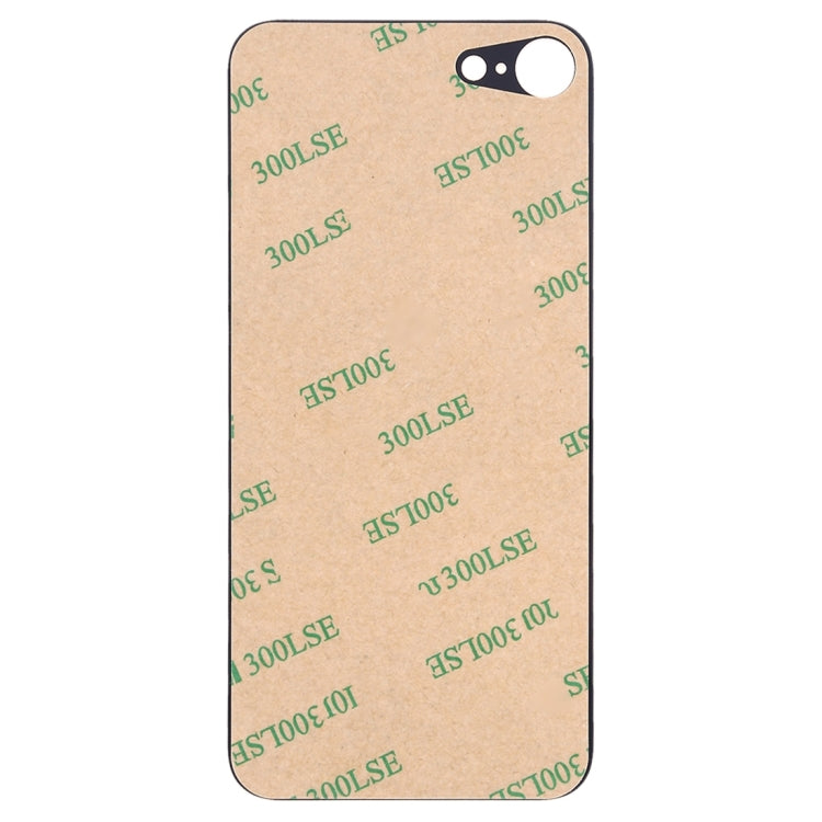 Easy Replacement Big Camera Hole Glass Back Battery Cover with Adhesive for iPhone 8(Black) - Back Cover by PMC TechLife | Online Shopping South Africa | PMC TechLife