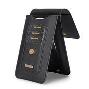 DG.MING Universal Cowskin Leather Protective Case Waist Bag with Card Slots & Hook, For iPhone, Samsung, Sony, Huawei, Meizu, Lenovo, ASUS, Oneplus, Xiaomi, Cubot, Ulefone, Letv, DOOGEE, Vkworld, and other Smartphones Below 5.2 inch(Black)