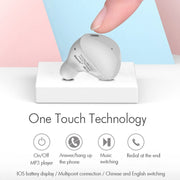 REMAX RB-T21 Mini In-Ear Wireless Bluetooth V4.1 Earphones, For iPad, iPhone, Galaxy, Huawei, Xiaomi, LG, HTC and Other Smart Phones(White)